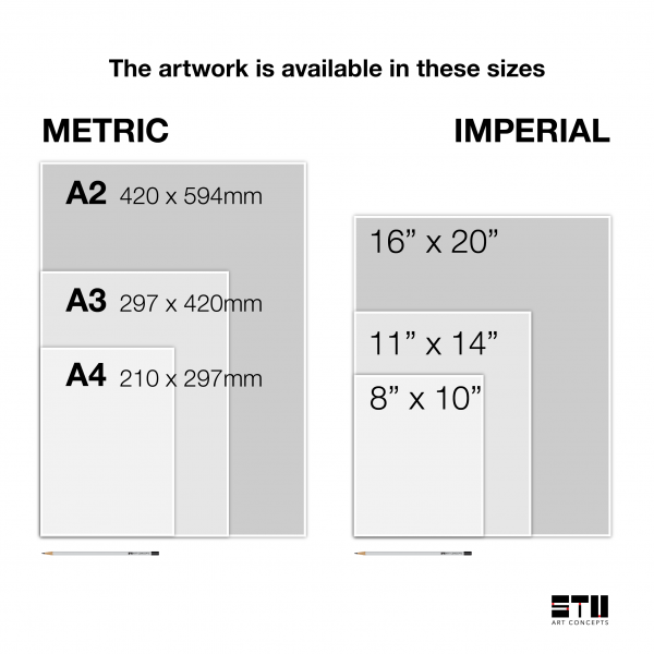 Guide for prints – buying and shipping | STU ART CONCEPTS