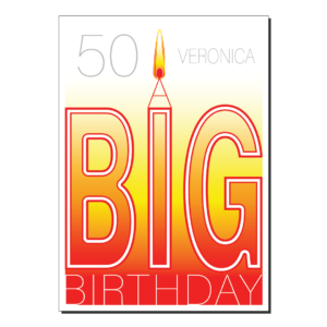 a big birthday card bth335